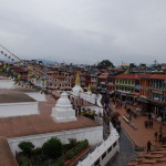 Plaza of Baudinath Stupa