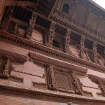 Carved wood windows, Durbar Square, Kathmandu