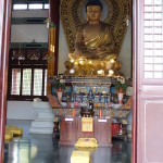 Interior, Chinese temple, Lumbini