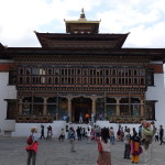 Temple, Thimphu dzong