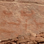 Sinagua rock painting, Honanki