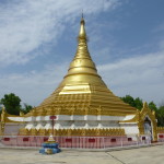 Golden Stupa at Myanmar monastery