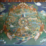 Tibetan Buddhism, wheel of life in Bumthang