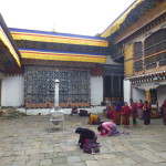 Prayers, 7th c. Songtsan Gampo temple, Jakar