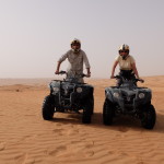 Quad biking and no camel, Wahiba Sands