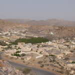 Village of pomegrante fields, Jabal Al Akhdar