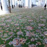 Largest hand-made carpet in world, Grand Mosque prayer hall