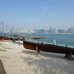 Strip of sand at Heritage Village. Dubai