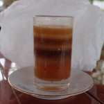 A perfect glass of 7-layer tea