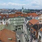Overview of Brno from Town Hall tower