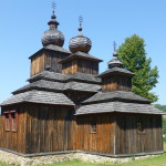 Simple gifts - three domed Orthodox church, Dobroslava