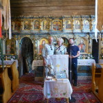 The nave and iconostasis at Bodruzal