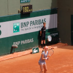 French bank...French Open tennis...motto in English