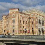 Neo-Moorish Sarajevo town hall, newly renovated