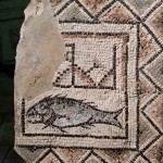 Floor tile, 6th c. Episcopal Palace, Porec