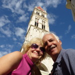 At Trogir cathedral tower