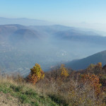 Bosnian pyramids in fog, Moon and Dragon