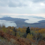 Fog shrouded valley, Gorazde