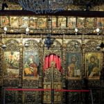 Carved wood Orthodox iconostasis, Berat
