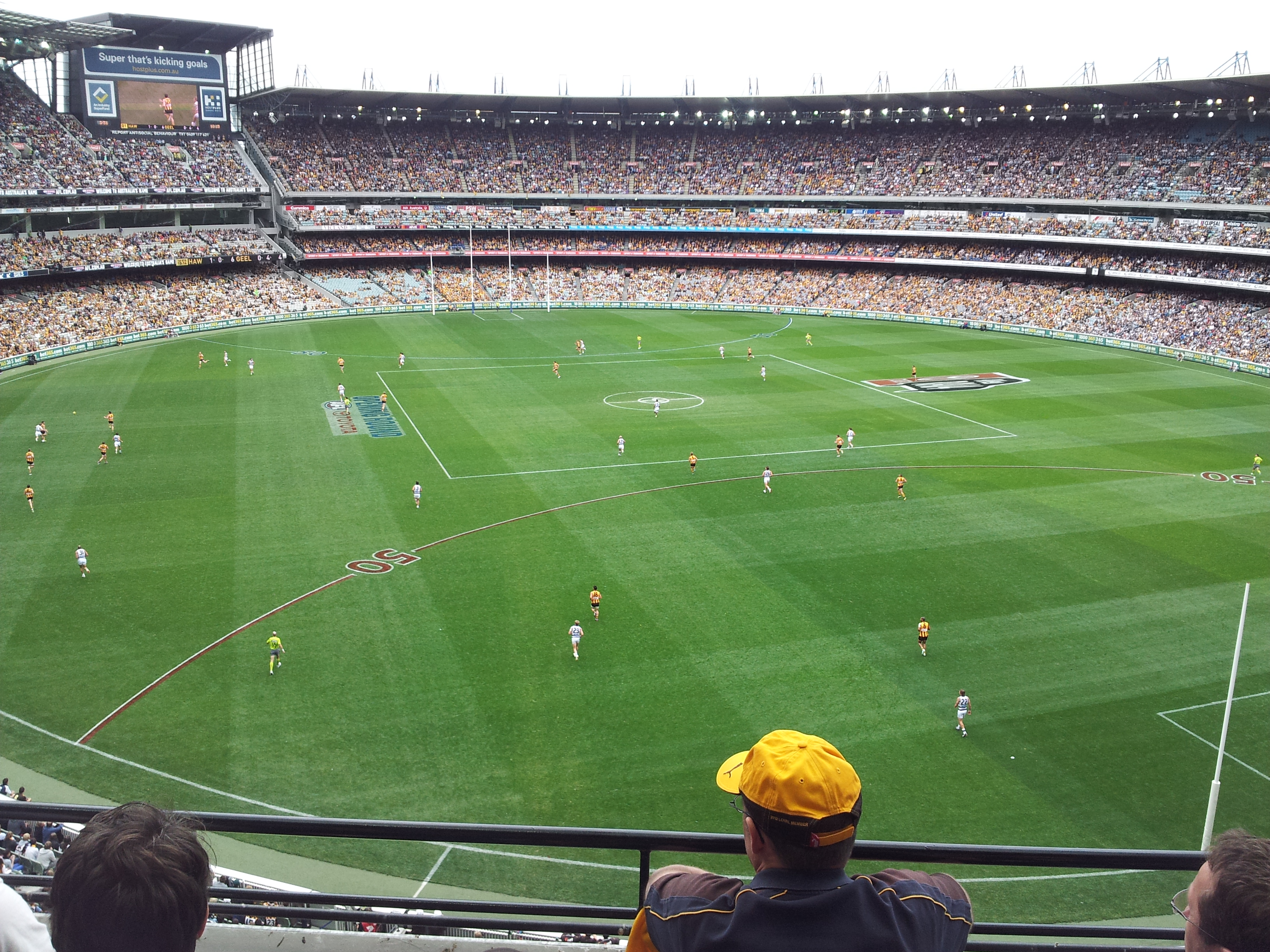 You are currently viewing Our First Footy Game!